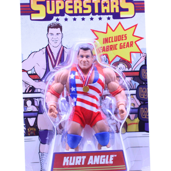 WWE Superstars Kurt Angle Figur Mattel 2024 OVP | Hoppla-Stuff